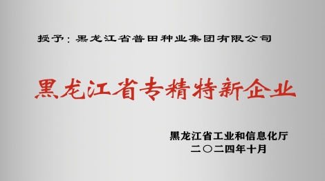 黑龙江省专精特新企业
